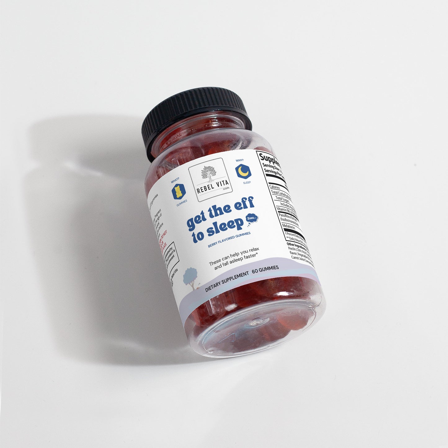 Get the Eff to Sleep Melatonin Gummies