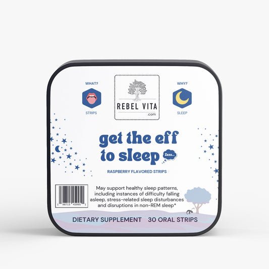 Get the Eff to Sleep Melatonin Oral Strips