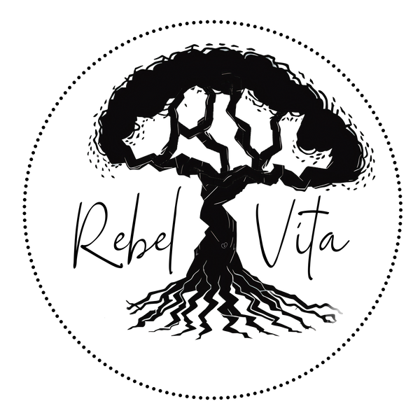 Rebel Vita Logo - A tree silhouette.